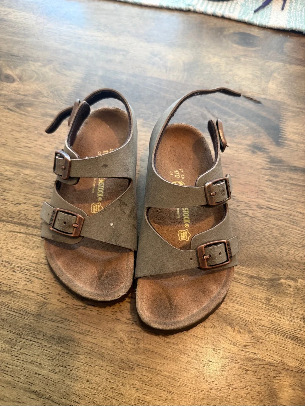 Birkenstock Roma Sandal - Toddler / Little Kid - Mocha